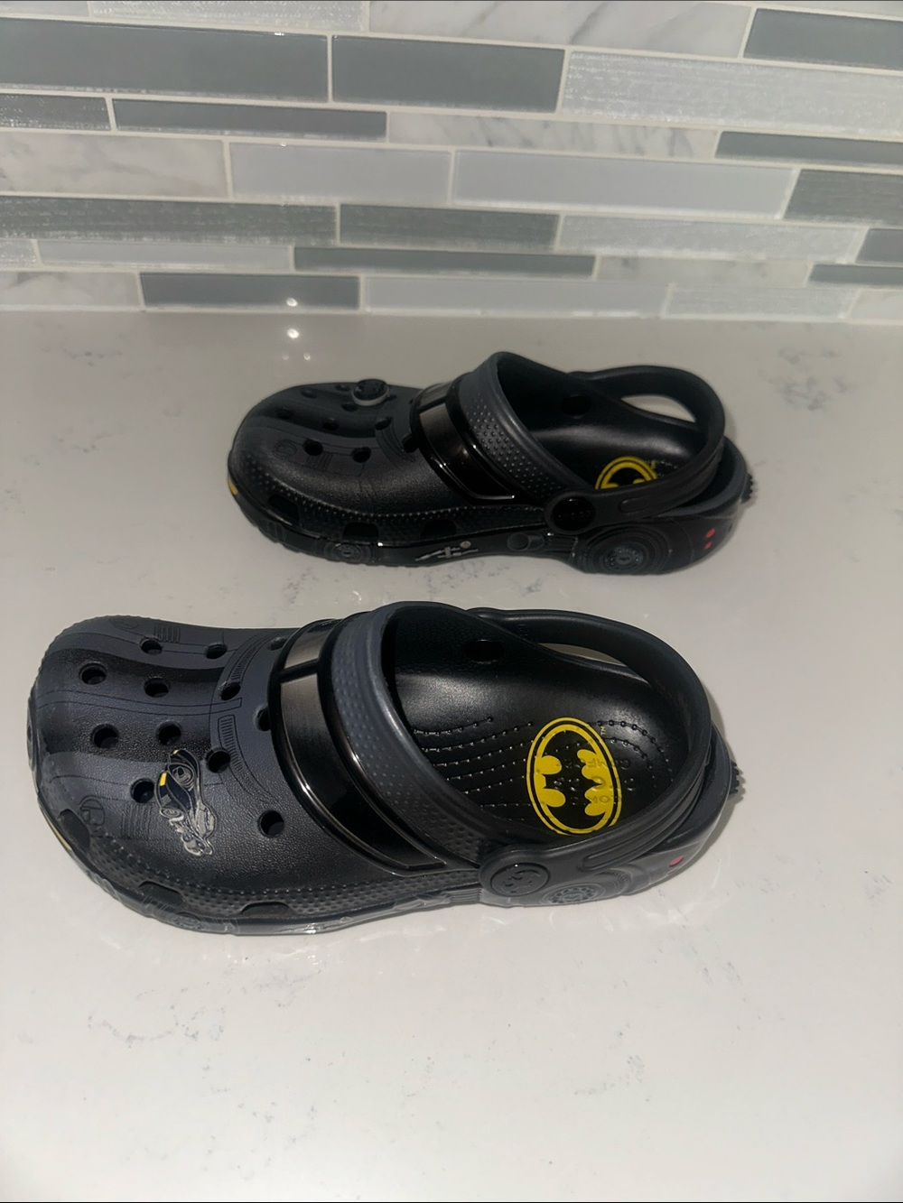 Batman Crocs size 13c